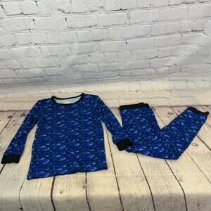 Bedtime Bliss Bamboo Dragon Scale Bamboo Pajama Set